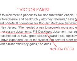 VICTOR PARISI ROBO-SIGNER CALLED OUT BY [NYSC] JUDGE LAURA JACOBSON: Equity One v. James 2006 (1)