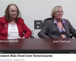 VIDEO: Assistant AGs fired over foreclosures