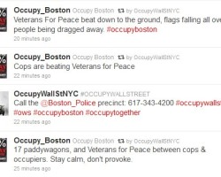 Breaking: Boston Police Dept. Arrest Peaceful #OWS Protestors [VIDEO]
