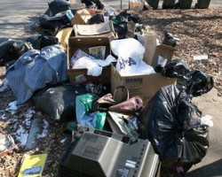 Woman says foreclosure team cleaned out wrong home, Items Destroyed
