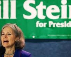 The Green Party Presidential candidate Jill Stein is under arrest the night of the debate