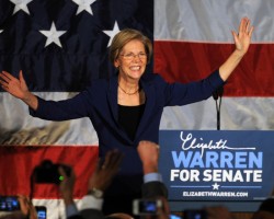 Look out, Wall Street: Elizabeth Warren is back, and this time as a U.S. Senator!!