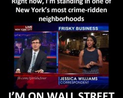 “One of New York’s most CRIME-RIDDEN Neighborhoods” – The Daily Show with Jon Stewart Frisky Business: Jessica Williams