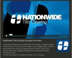 Nationwide Title Clearing Company Overview Video