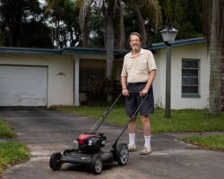 His lawn overgrew while he was tending to his mom’s estate. Now, he faces foreclosure and a $30,000 fine.